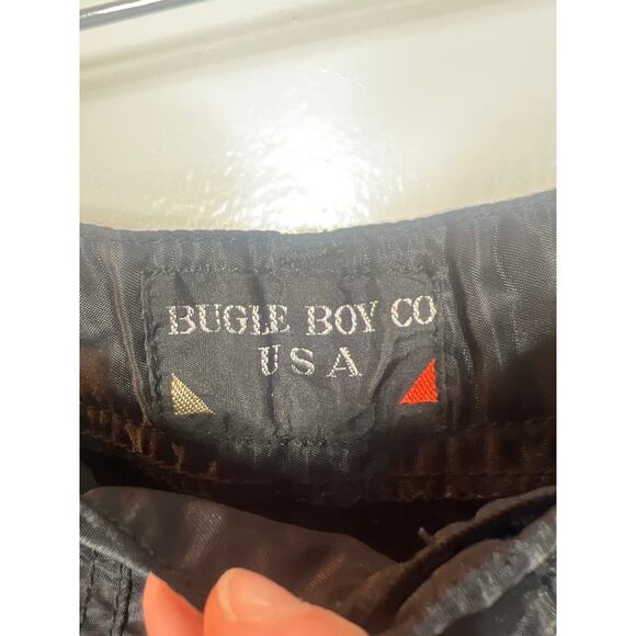 Bugle Boy Made in Taiwan Nylon Utility Cargo Zipper Pants Vintage Y2K VTG 90s - Picture 3 of 10